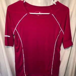 Tangerine athletic top